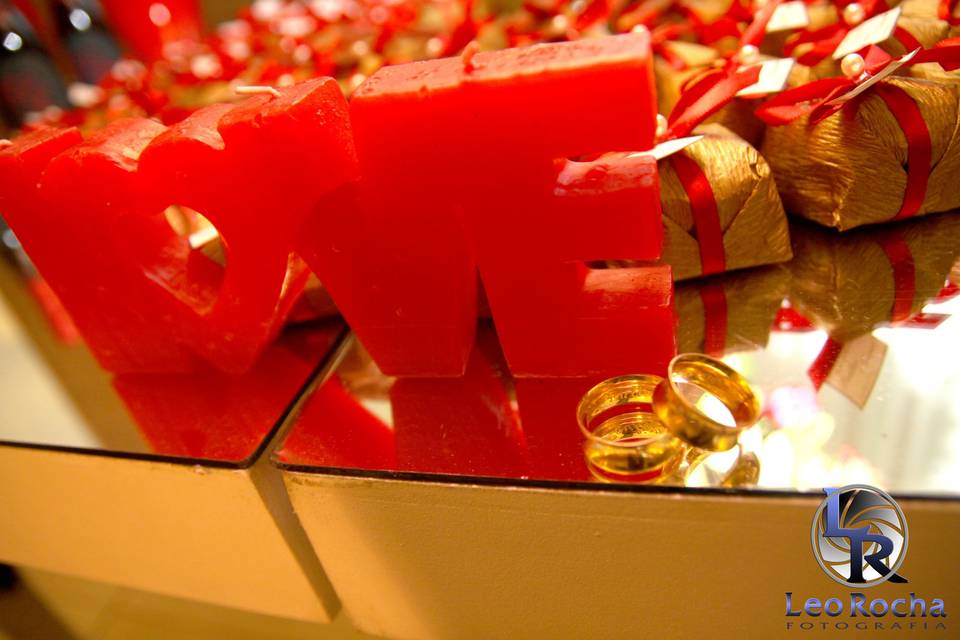 O amor em cada detalhe