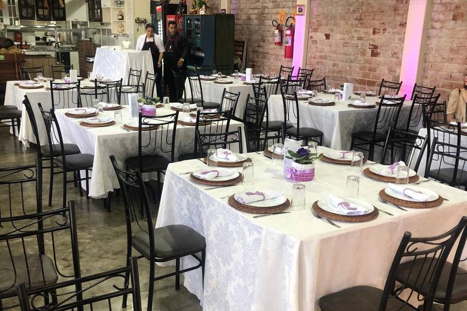 Mesas decoradas