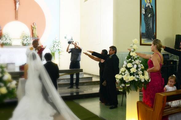 Bênçãos para a noiva e o noivo