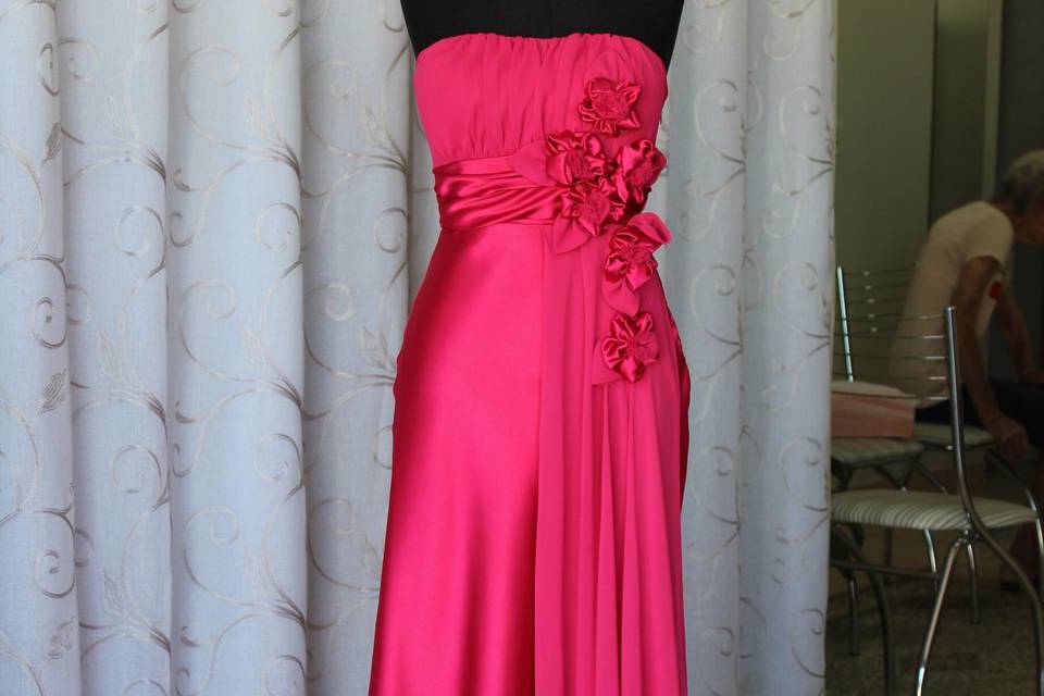 Vestido de Festa Pink