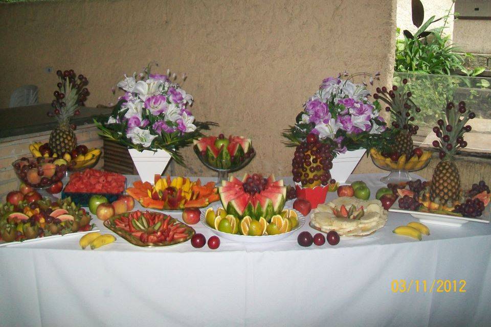 Mesa de frutas