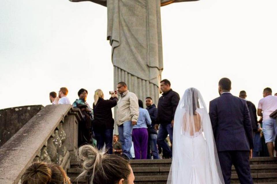 Cerimônia no Cristo