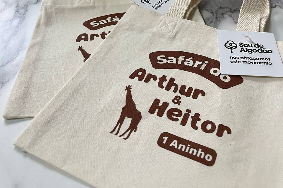 Saquinho e Minibag Safári
