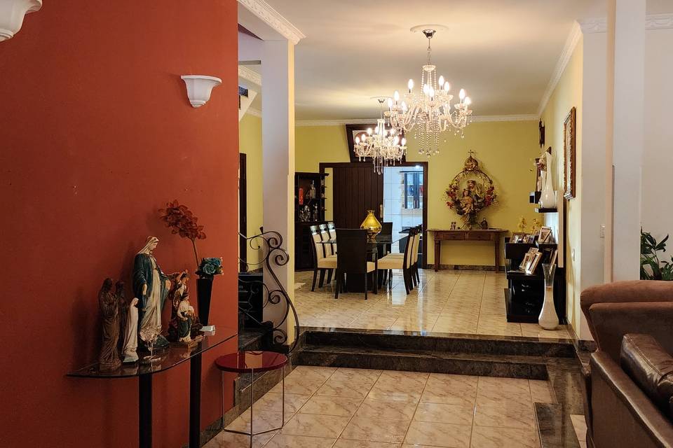 Hall de entrada da casa