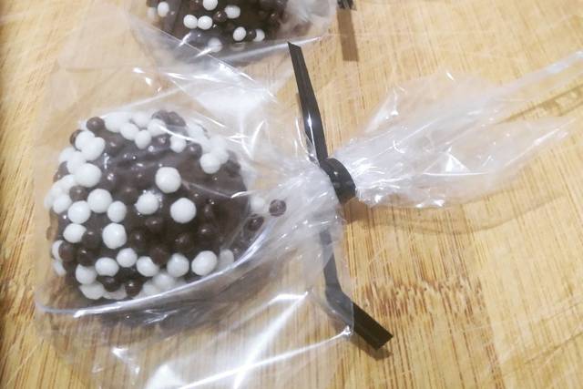 Brigadeiro na colher