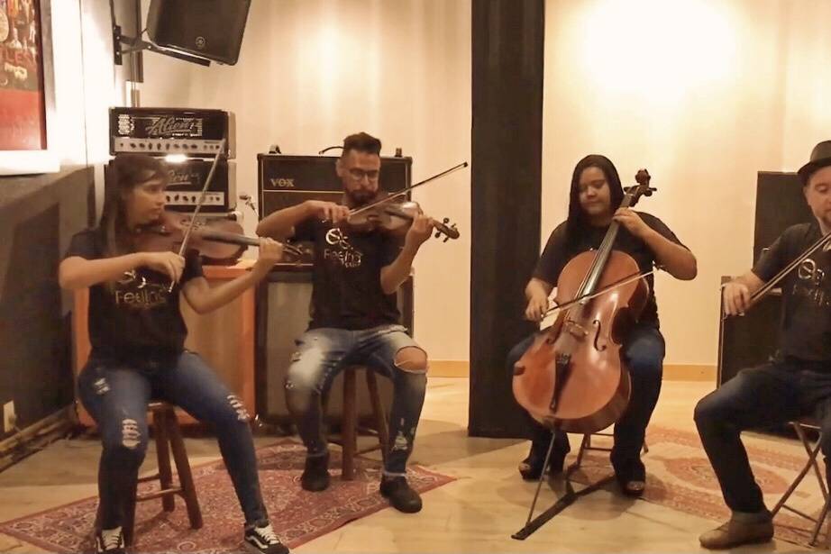 Quarteto clássico de cordas