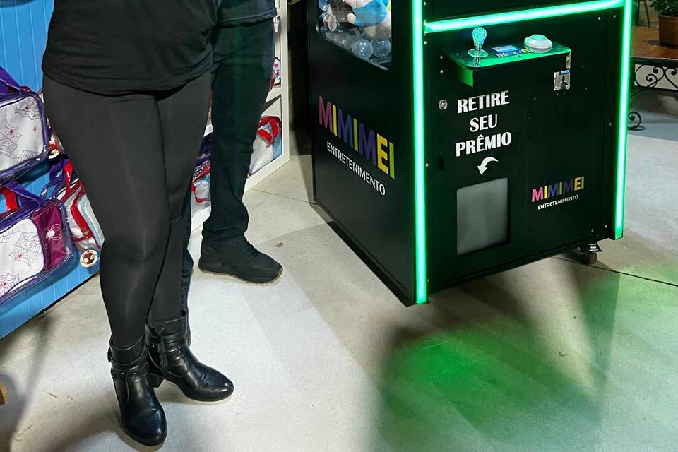 A melhor máquina de pelúcia