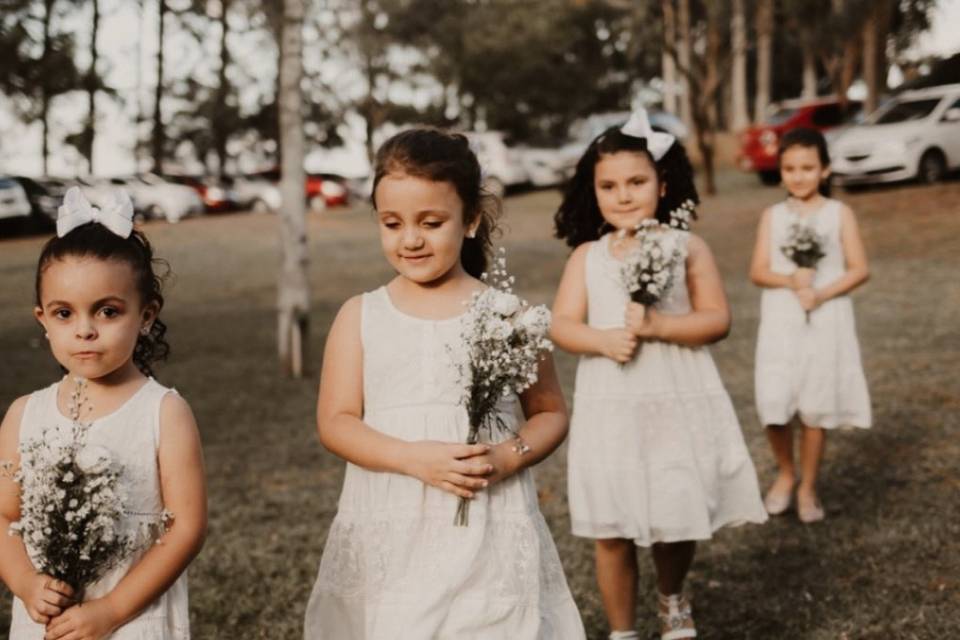 As princesas.