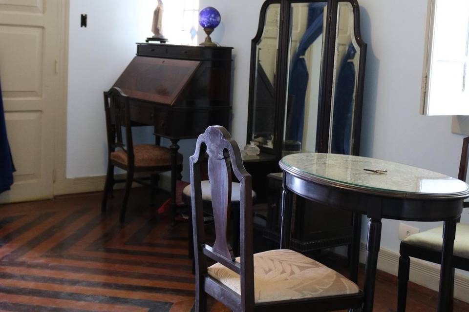 Quarto de vestir da suíte