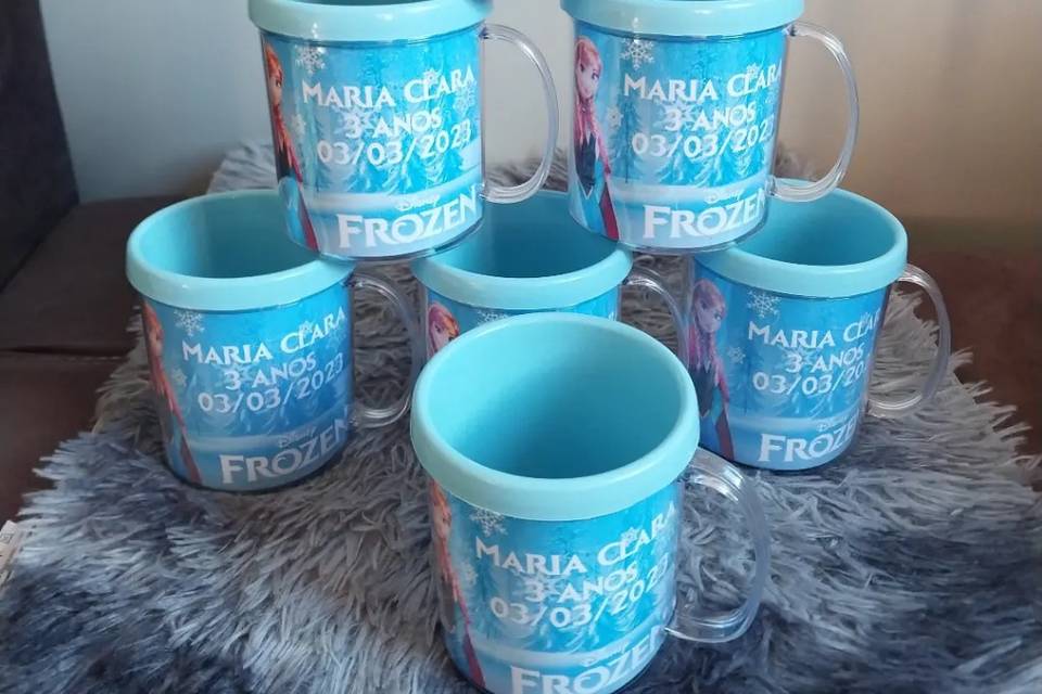 Caneca de acrílico