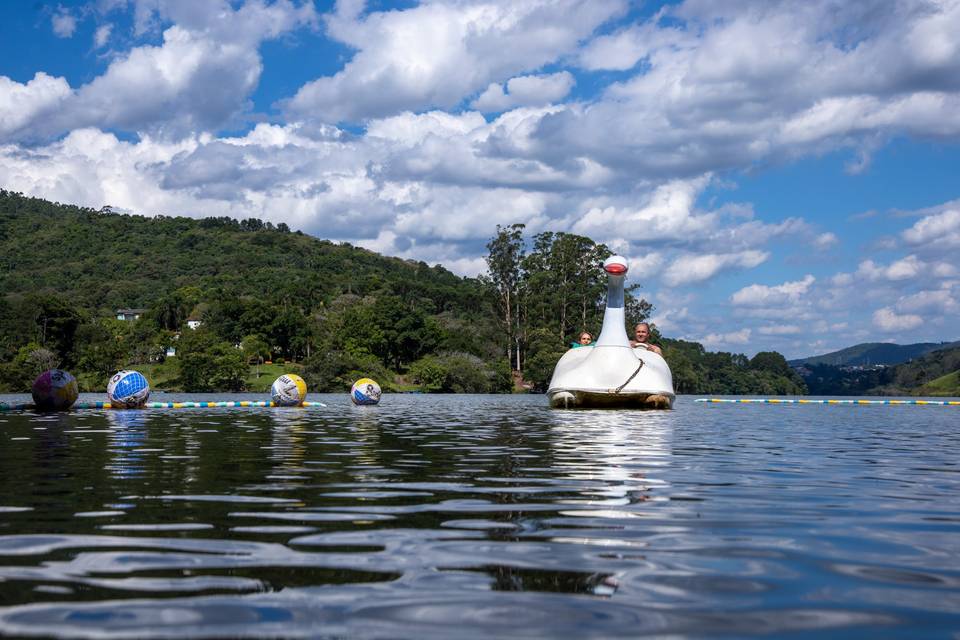 Lazer na represa