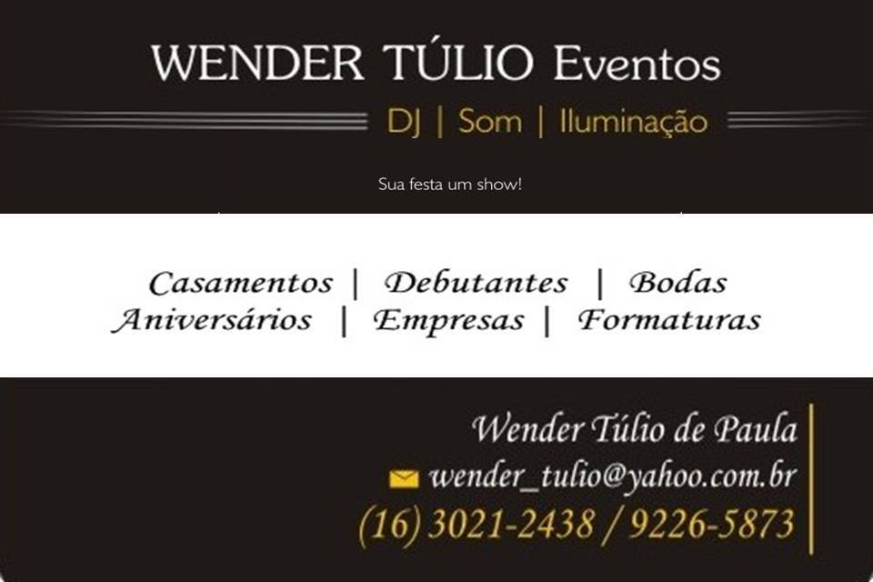 Wender Túlio Eventos