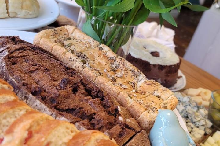 Mesa de antepastos casamento