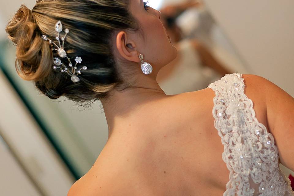 Detalhe do vestido