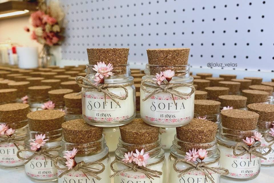 Velas personalizadas