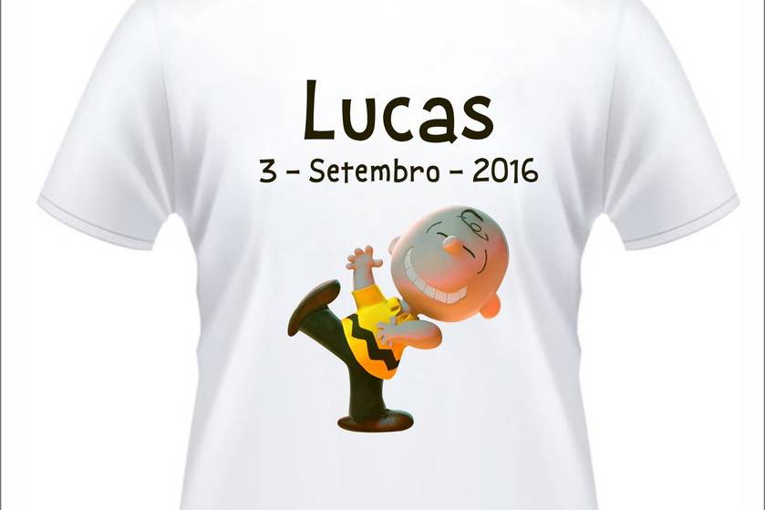 Camiseta Tema Snoopy