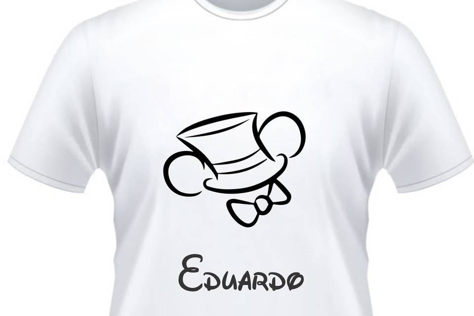 Camiseta Mickey cartola