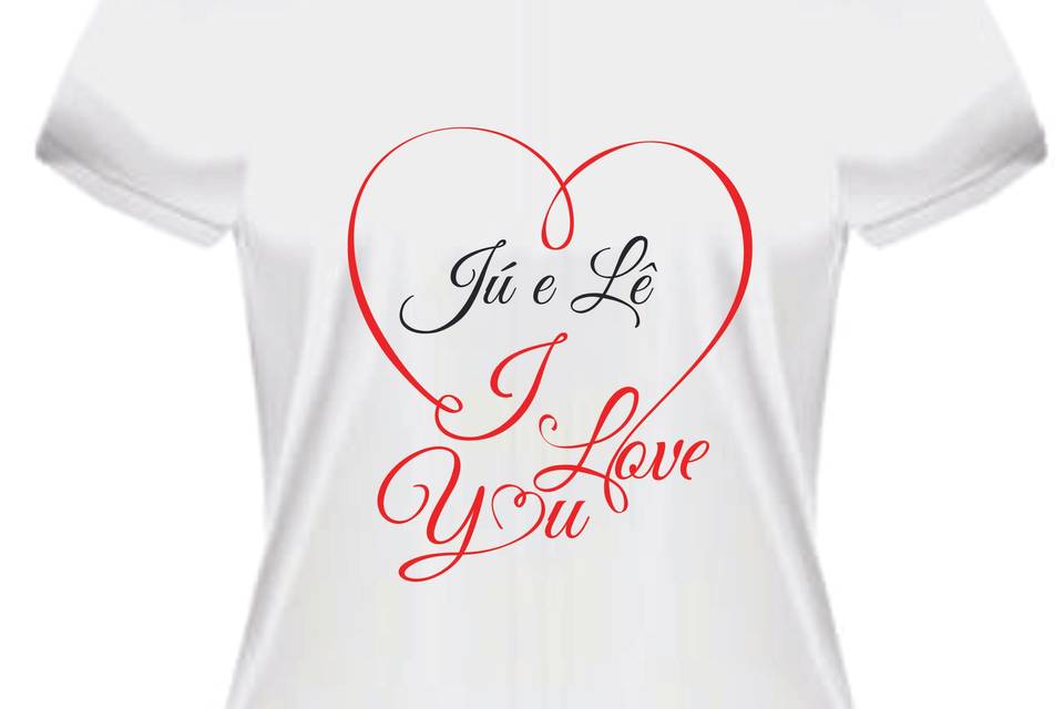 Camiseta I love You