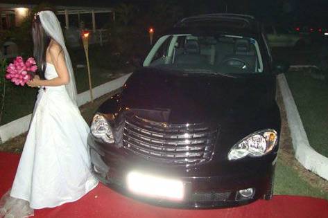 Chegada da noiva PT Cruiser