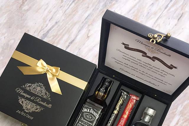 Kit Whisky, Vodka e Chocolate