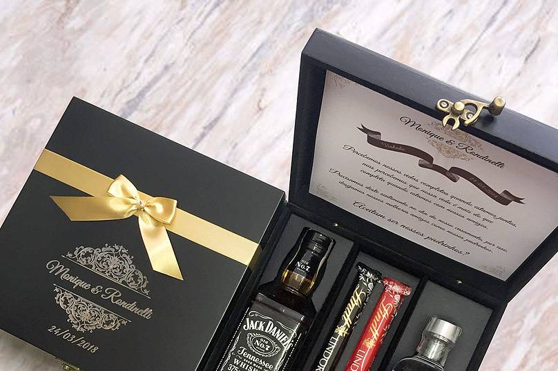 Kit Whisky, Vodka e Chocolate