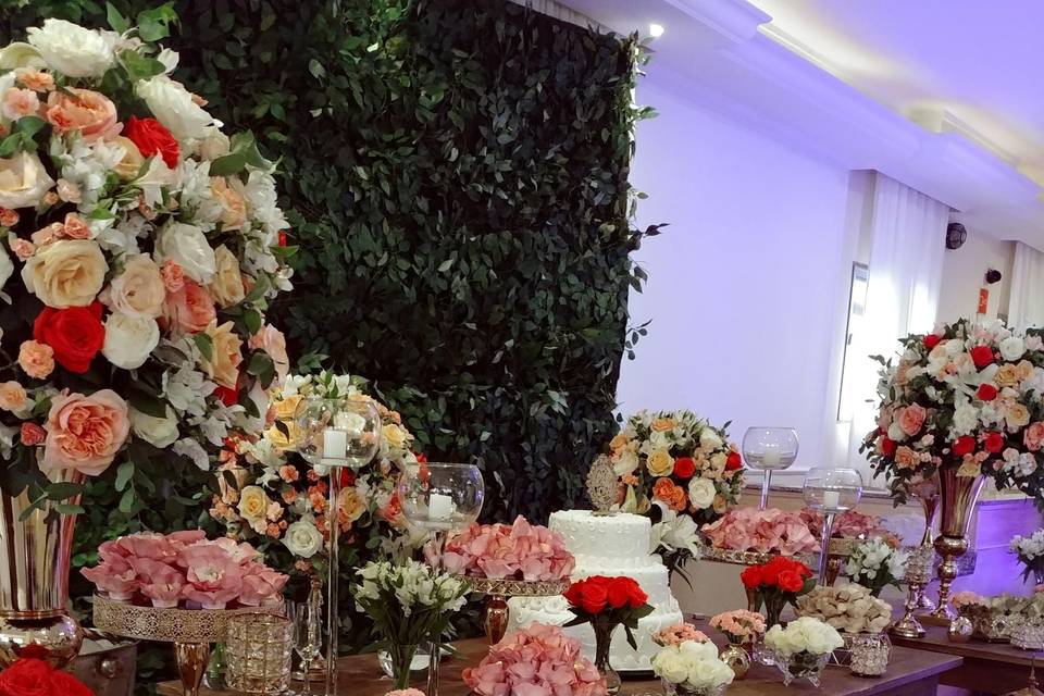 Mesa de Bolo e Doces
