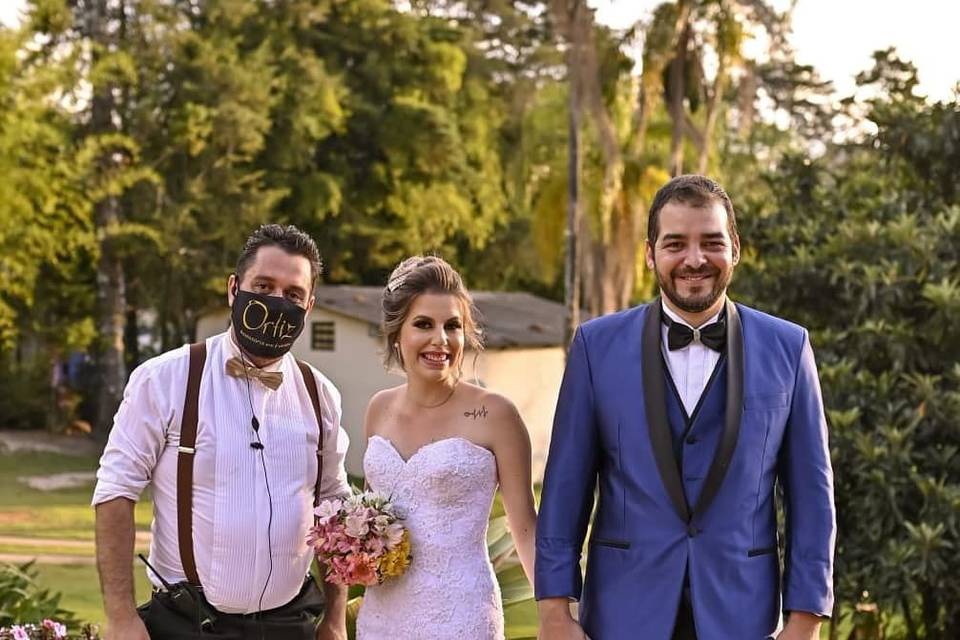 Bodas: Inaia e Ronaldo