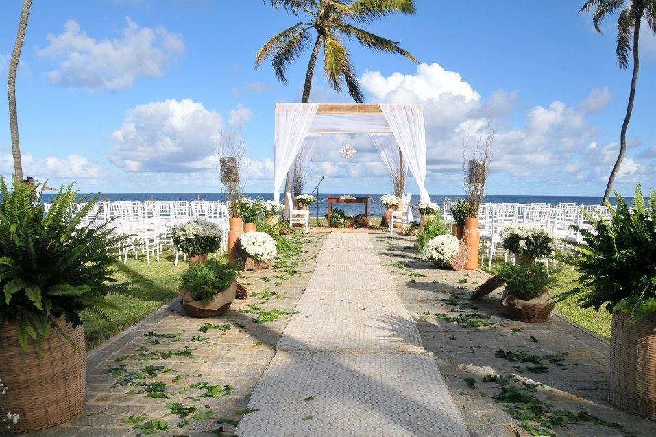 Altar na praia