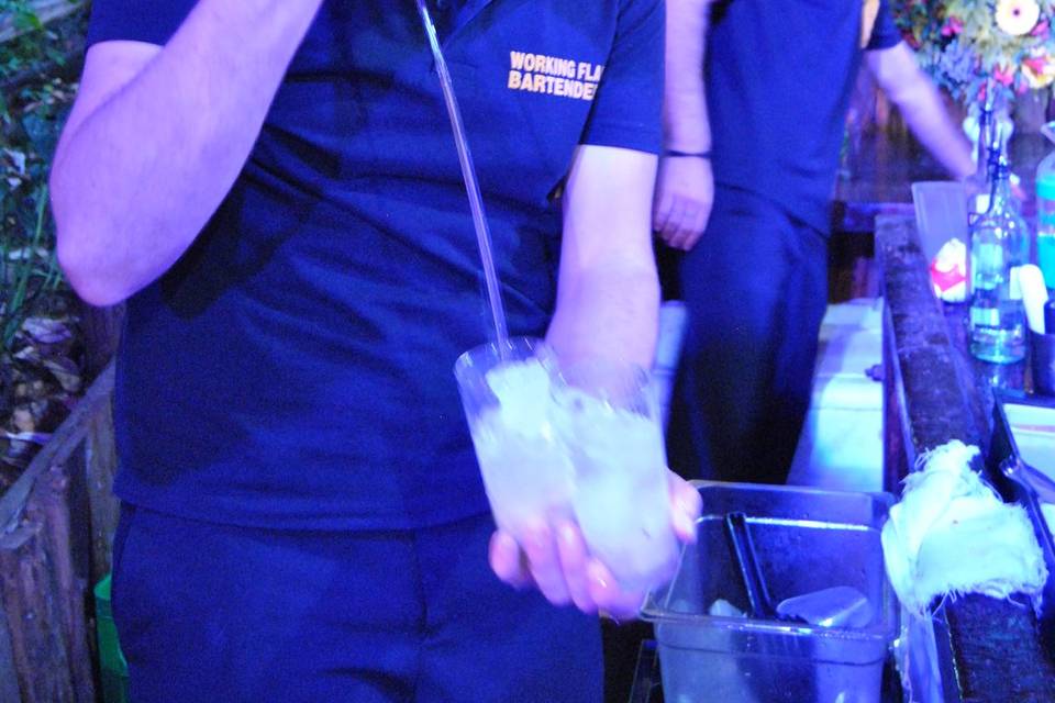 Bartenders performáticos