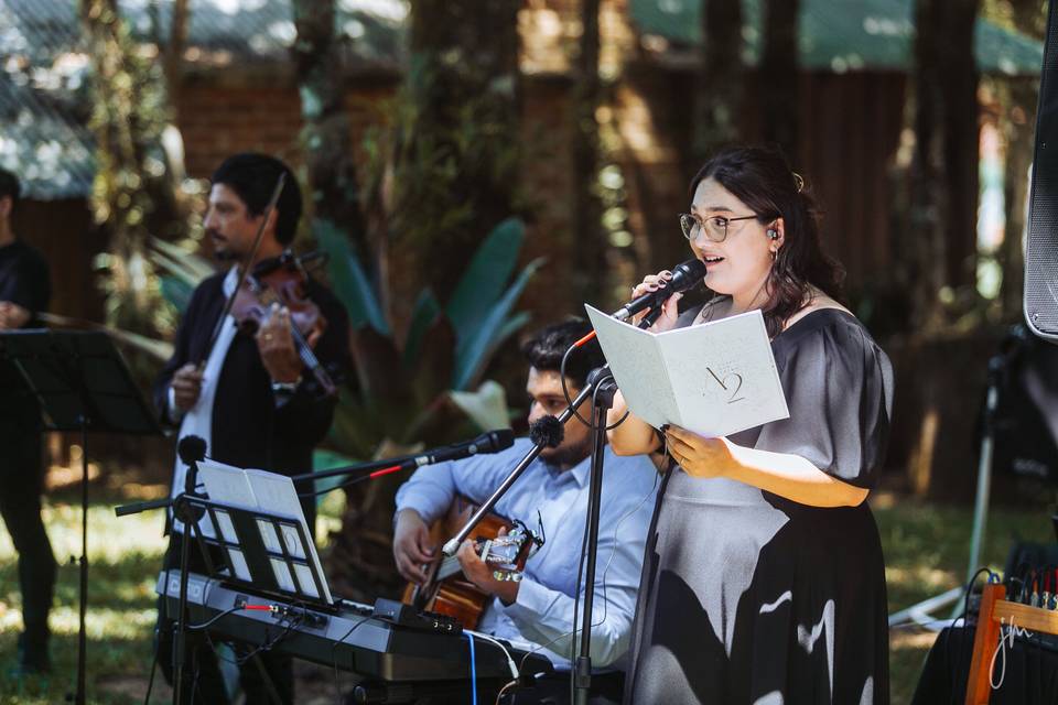 Violão+ piano e voz