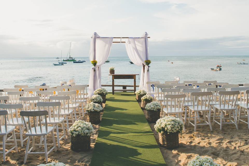 Casamento na praia - Búzios