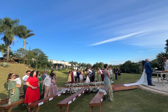 Cerimonia com piano de cauda