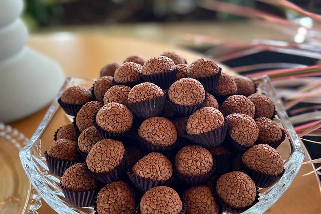 Brigadeiro belga ao leite