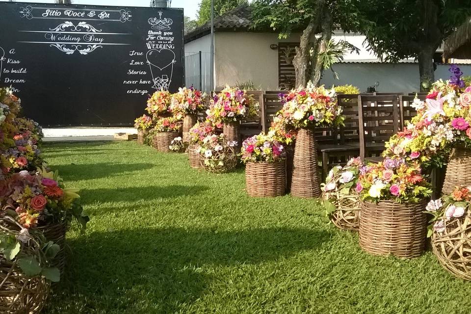 Casamento em sítio