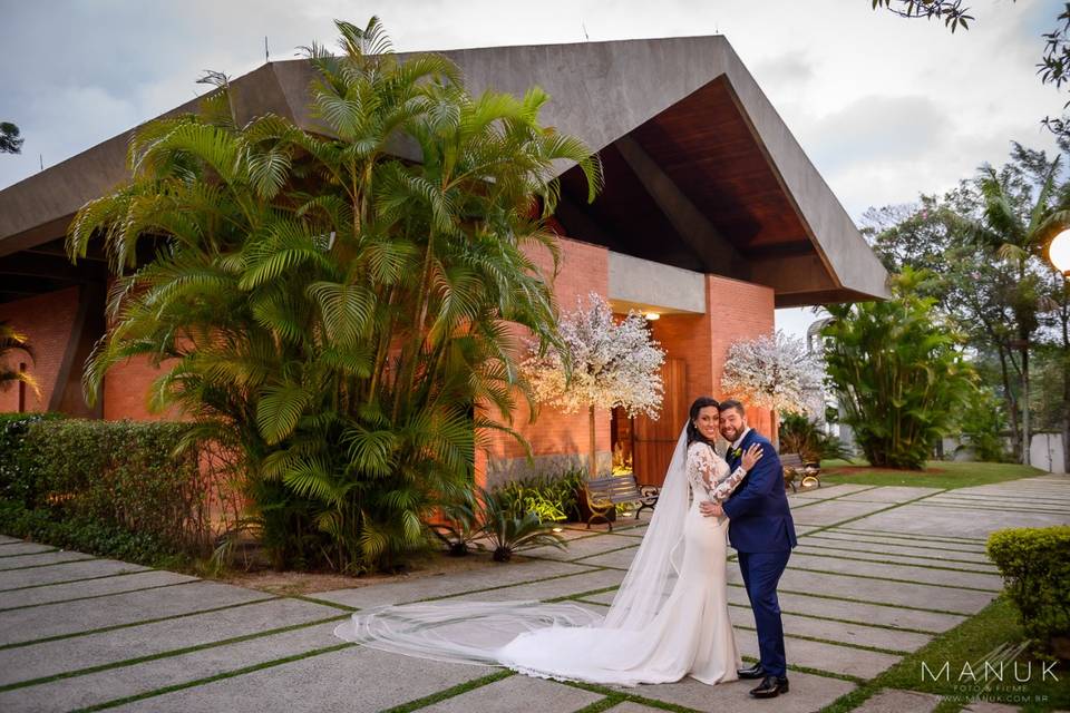 Casal fachada igreja