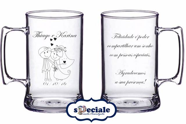 Caneca Chopp Acrilico