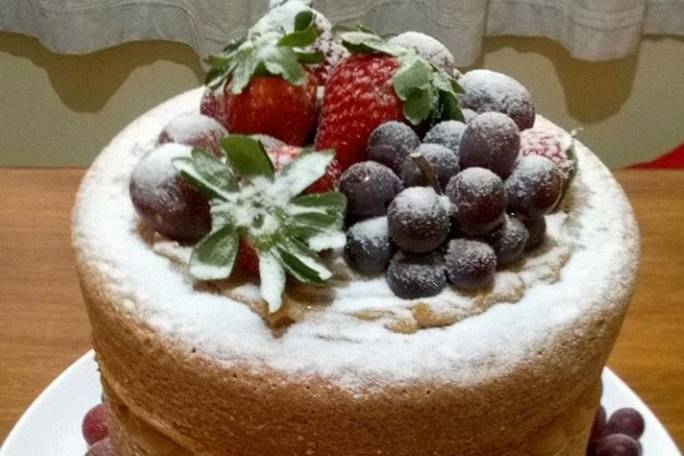 Naked Cake com frutas