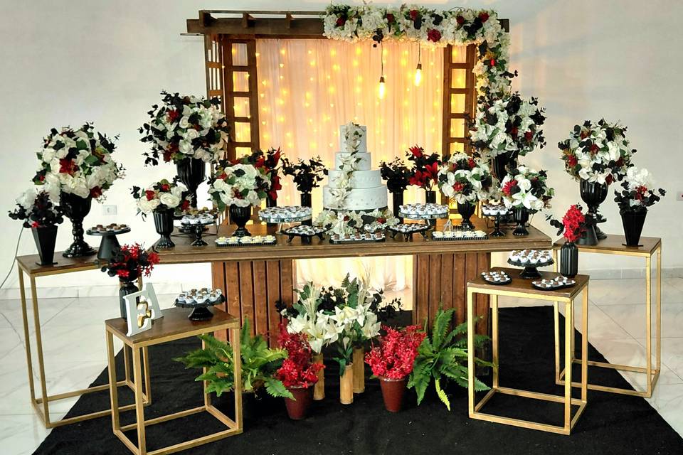 Casamento Preto e Branco