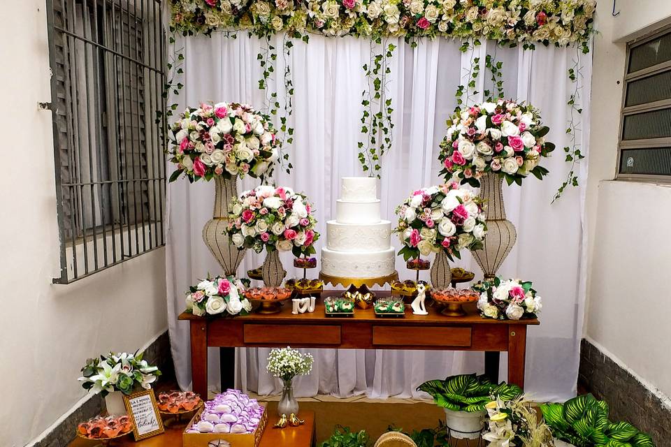 Mesa de casamento