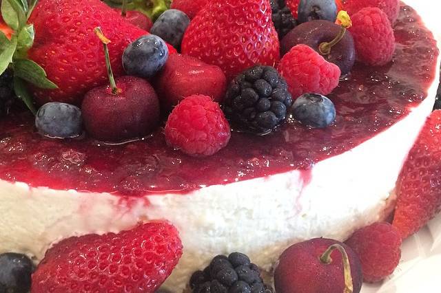 Cheesecake de frutas vermelhas