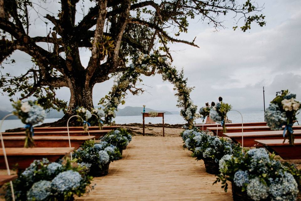 Casamento na praia Ubatuba-SP