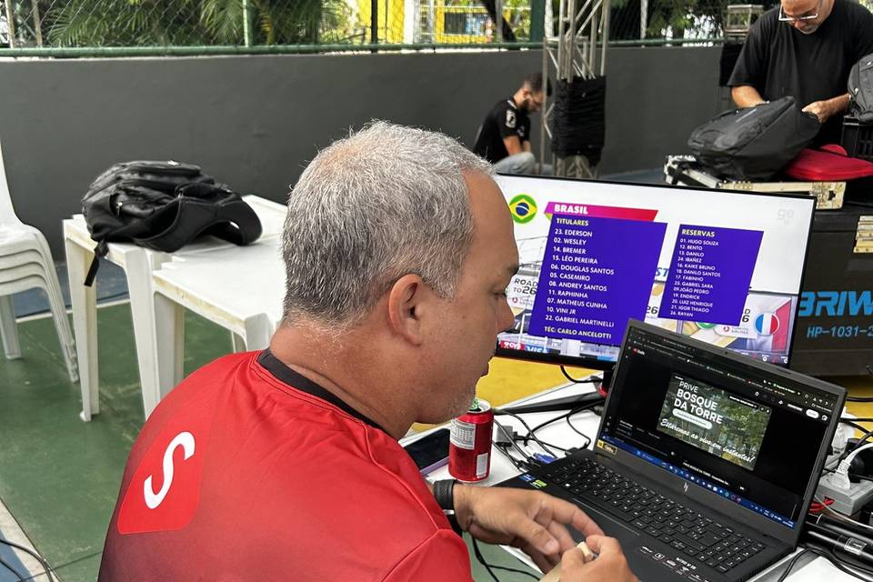 Equipe de profissionais