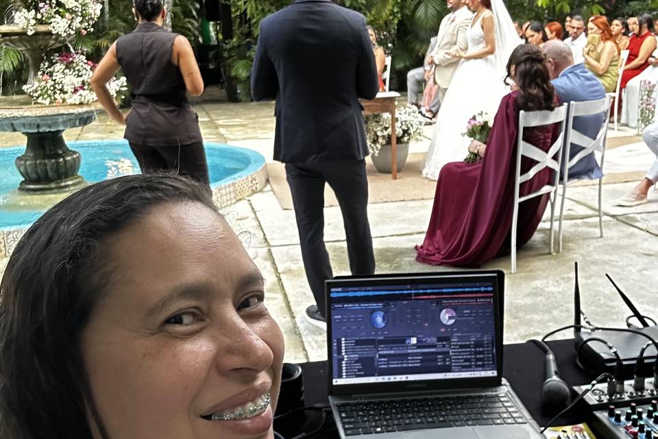 Som para a cerimônia