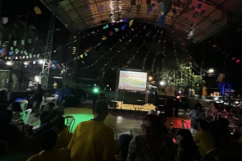 Tela de projeção