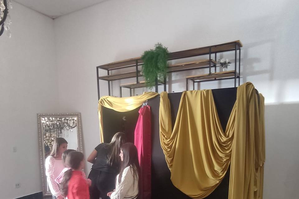 Cabine de fotos festa árabe