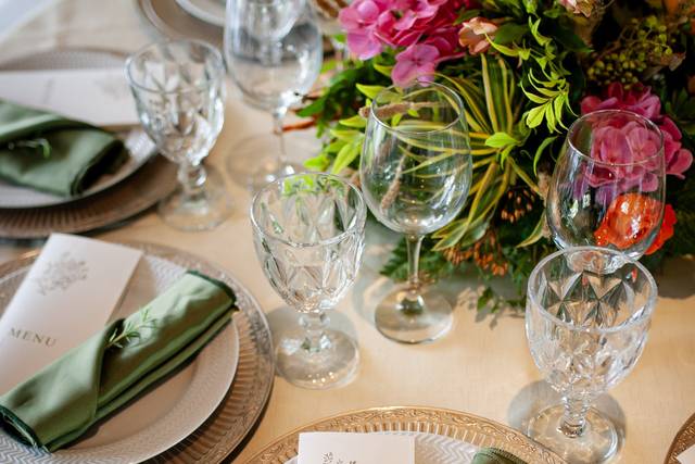 Menu de Mesa para Casamento