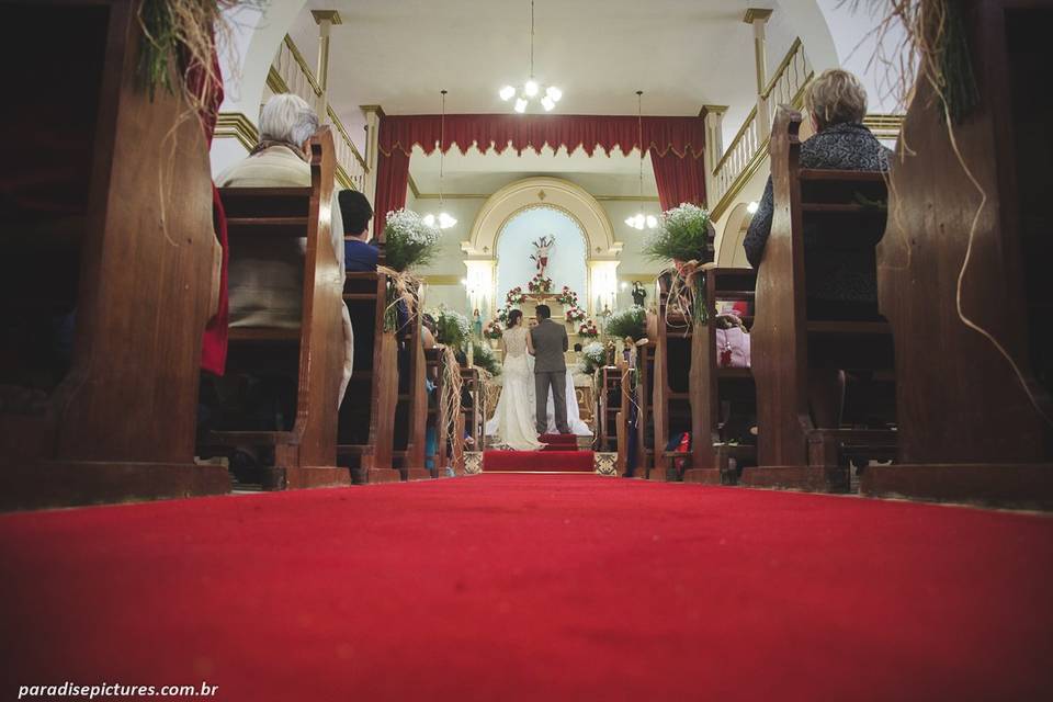 Casamento ao ar livre