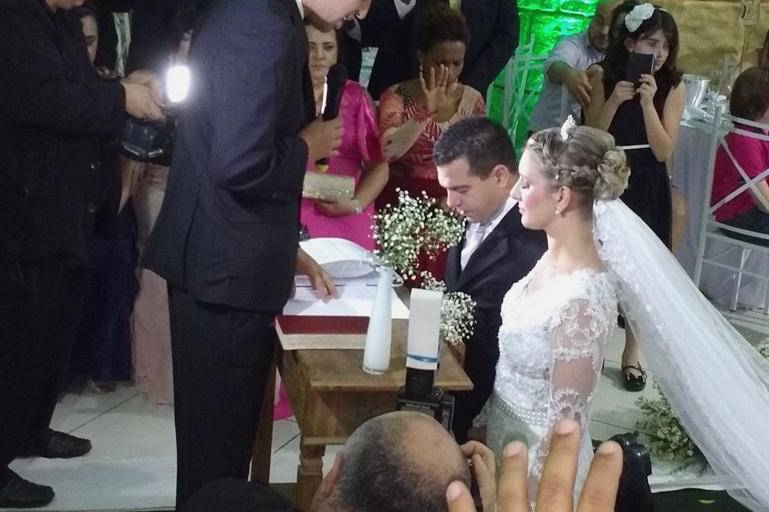 Celebração Fabio e Andrea