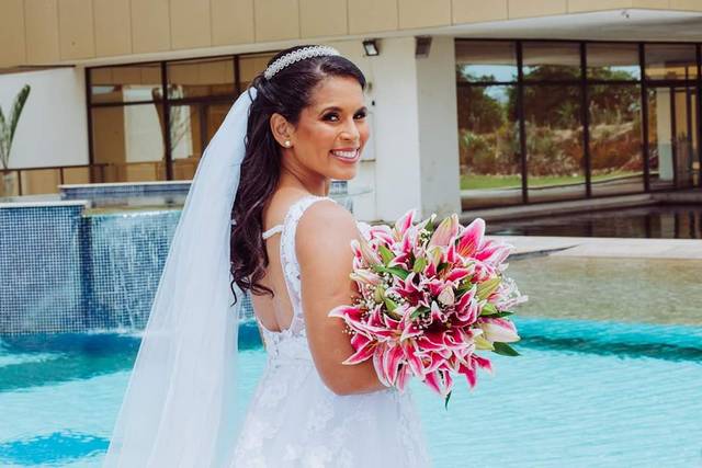 Buquê de noiva Lírios