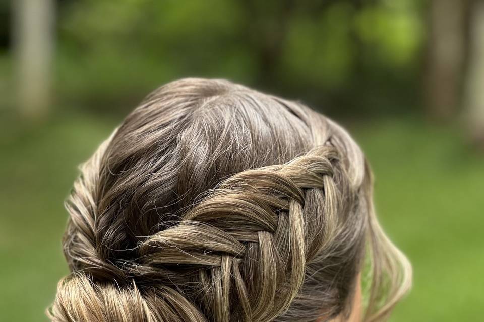 Penteado com trança